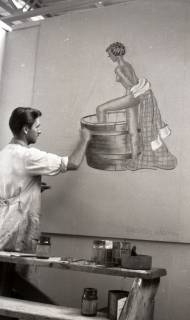 ARH NL Koberg 6714, Vorbesichtigung des heutigen Messegeländes, Hannover, 1947