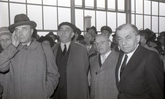 ARH NL Koberg 6785, Bau und Einweihung des Flughafen Langenhagen, Hannover, 1952