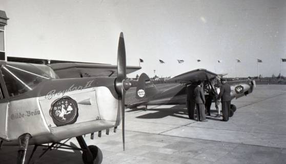 ARH NL Koberg 7054, Rundflug Motorflugzeug "Gilde-Bräu", Hannover, 1953