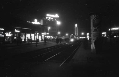 ARH NL Koberg 724, Kröpcke bei Nacht, Hannover, 1948