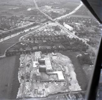 ARH NL Koberg 7937, Bau des Oststadtkrankehauses, Hannover, 1957