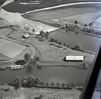 ARH NL Koberg 8384, Zusammenfluss von Aller und Leine, Hademstorf, 1957