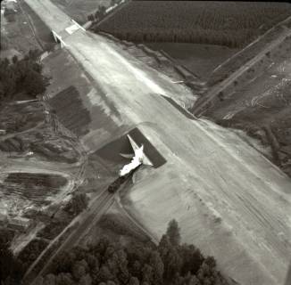 ARH NL Koberg 8392, Autobahnbau im Bereich Soltau - Berkhof , 1957