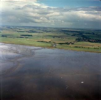 ARH NL Koberg 8479, Wesermündung bei Ebbe (Priele) , 1957