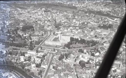 ARH NL Koberg 8504, Königsworther Platz und Contiverwaltung, Hannover, 1957