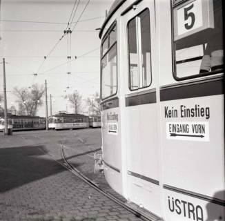 ARH NL Koberg 889, Neue Straßenbahntypen der Üstra, Hannover, 1963