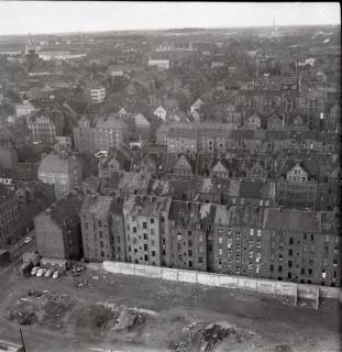 ARH NL Koberg 894, Blick vom Heizkraftwerk Linden auf Altlinden, Hannover, 1963