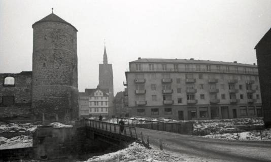 ARH NL Koberg 9255, Beginenturm und Marktkirche, Hannover, 1952
