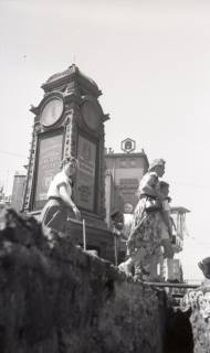 ARH NL Koberg 9365, Baustelle an der Kröpcke-Uhr, Hannover, 1952