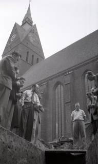 ARH NL Koberg 9385, Ausgrabungen an der Marktkirche, Hannover, 1953