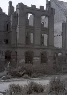 ARH NL Koberg 9503, Trümmer und zerstörte Häuser in der Südstadt, Hannover, 1946