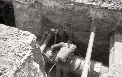 ARH NL Koberg 9604, Bauarbeiten am Steintor, Hannover, 1948