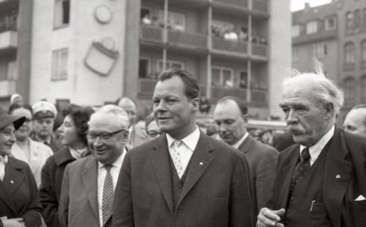 ARH NL Koberg 9627, Enthüllung des "Berliner Meilensteins", Hannover, 1959
