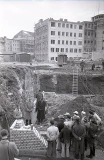 ARH NL Koberg 9662, Karmasch-/Grupenstraße im Bau, Hannover, 1953