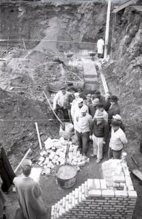ARH NL Koberg 9665, Karmasch-/Grupenstraße im Bau, Hannover, 1953