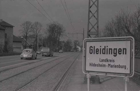 ARH NL Koberg 971, Ortseingangsschild, Gleidingen, 1974