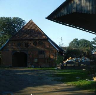 ARH NL Machinowski 78, Werkhof mit Scheune, Schwüblingsen, 1981