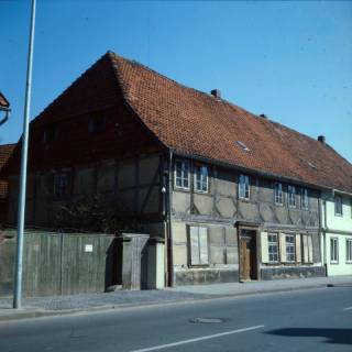 ARH NL Machinowski 114, Altes Fachwerkhaus (Dammstraße 34), Pattensen, 1979