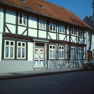 ARH NL Machinowski 126, Fachwerkhaus mit bunter Tür, Pattensen, 1979