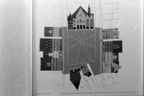 ARH NL Mellin 01-001/0007, Plan? Marktplatz Hildesheim, ohne Datum