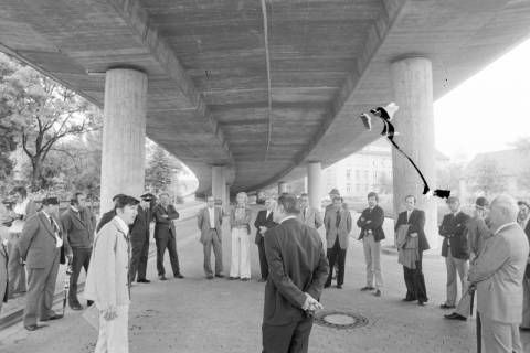 ARH NL Mellin 01-008/0016, Eröffnung? der Marktstraße (Hochbrücke) in Burgdorf, ohne Datum