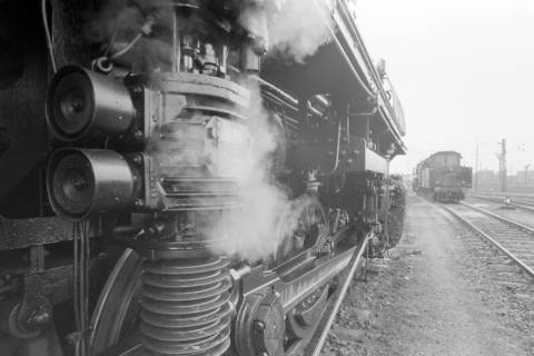 ARH NL Mellin 01-016/0021, Betriebswerk (Bw) der Deutschen Bahn in Lehrte, vor 1968
