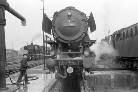 ARH NL Mellin 01-018/0009, Betriebswerk (Bw) der Deutschen Bahn in Lehrte, vor 1968