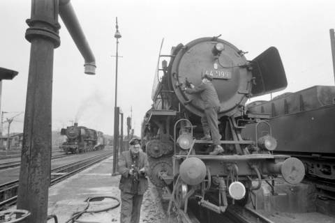 ARH NL Mellin 01-018/0012, Betriebswerk (Bw) der Deutschen Bahn in Lehrte, vor 1968