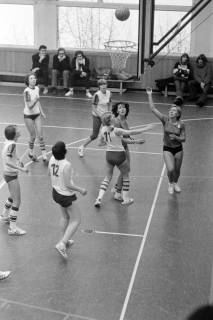 ARH NL Mellin 01-021/0006, Basketball in der Turnhalle des Gymnasiums Großburgwedel, ohne Datum