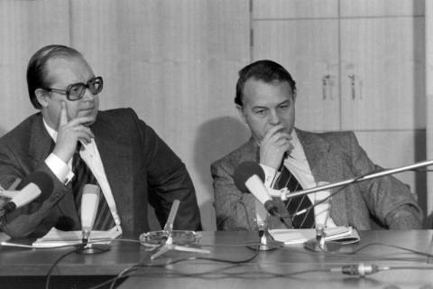 ARH NL Mellin 01-027/0018, Pressekonferenz?, zwischen 1977/1978