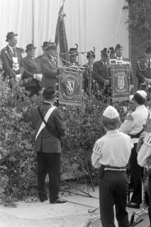 ARH NL Mellin 01-063/0005, Kreismusiktreffen des Kreisschützenverbandes Burgdorf in Schillerslage, wohl 1974