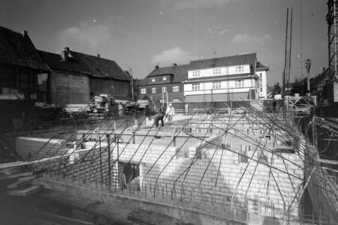 ARH NL Mellin 01-082/0003, Bau der Sparkasse, Burgdorf, 1972