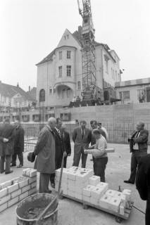 ARH NL Mellin 01-082/0015, Bau der Sparkasse, Burgdorf, 1972
