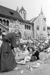 ARH NL Mellin 01-128/0019, Veranstaltung vor der Burg Dankwarderode, Braunschweig, ohne Datum