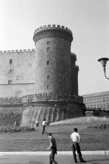 ARH NL Mellin 01-173/0018, Türme der Burg Castel Nuovo, Neapel, ohne Datum