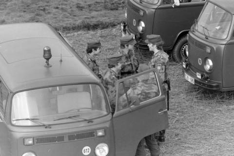 ARH NL Mellin 02-094/0011, Einsatz des Bundesgrenzschutz (BGS) im Bereich des geplanten Atommülllager Gorleben?, um 1979