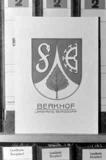 ARH NL Mellin 02-115/0007, Wappen von Berkhof, vor 1974
