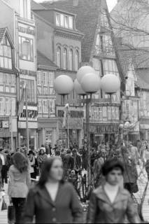 ARH NL Mellin 02-157/0005, Fußgängerzone, Peine, um 1975