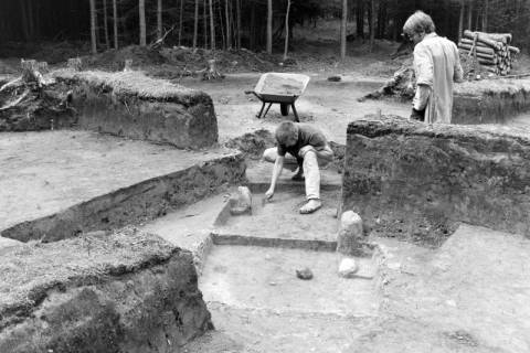 ARH NL Mellin 02-159/0017, Ausgrabungen, um 1975