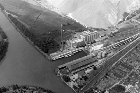 ARH NL Mellin 02-198/0005, Hafen der Kali-Abraumhalde, Sehnde, um 1975