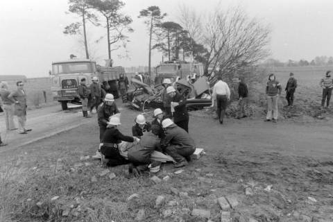 ARH NL Mellin 02-198/0012, Tödlicher Verkehrsunfall, um 1970