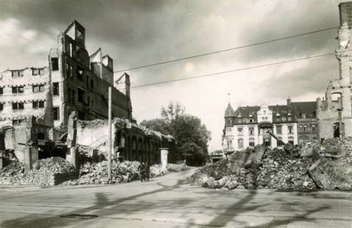 ARH Slg. Mütze 059, Blick in die Brüderstraße, Hannover, ohne Datum