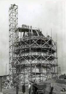 ARH Slg. Mütze 112, Baustelle des Luftschutzbunkers "Sandstraße", Nordstadt, 1941