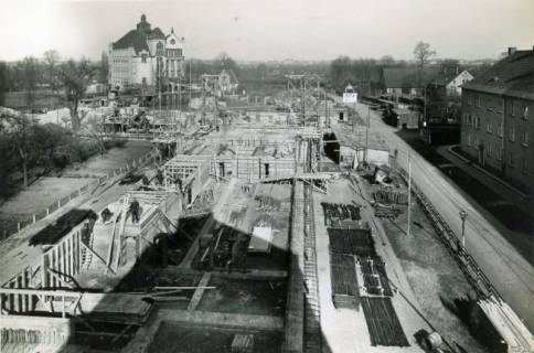 ARH Slg. Mütze 124, Baustelle des Luftschutzbunkers Dühringstraße, Hainholz, 1943