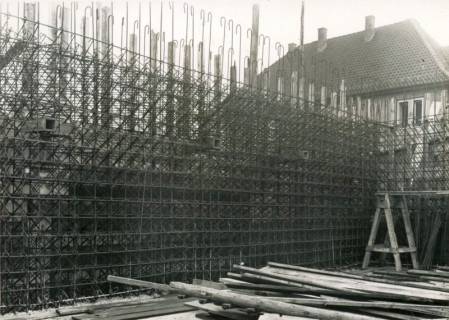 ARH Slg. Mütze 153, Baustelle des Luftschutzbunkers Bunnenbergstraße, Hainholz, 1941