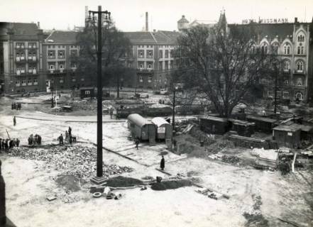 ARH Slg. Mütze 235, Umbau des Ernst-August-Platzes, Hannover, 1938