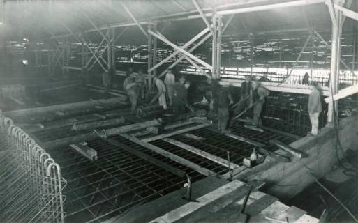 ARH Slg. Mütze 265, Bau des Luftschutzbunkers am Klagesmarkt, Hannover, 1941