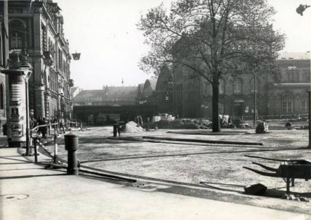 ARH Slg. Mütze 305, Umbau des Ernst-August-Platzes, Hannover, um 1938
