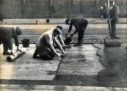 ARH Slg. Mütze 358, Teerkolonne, Hannover?, ohne Datum