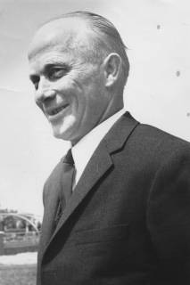 ARH Slg. Bartling 40, Helmut Fiene, Gemeindedirektor in Laderholz, um 1973